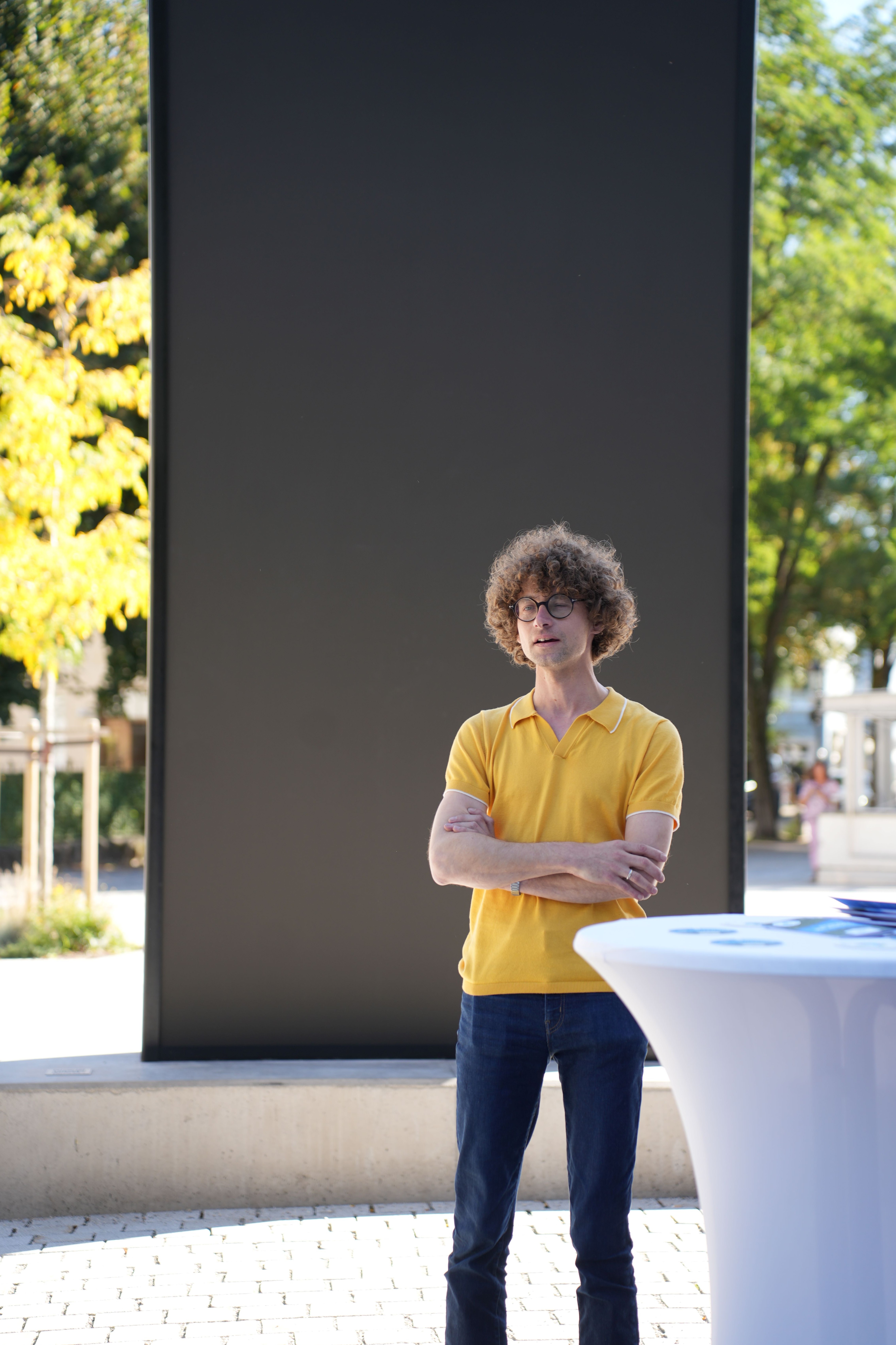 Chr.Babinsky vor Monolith