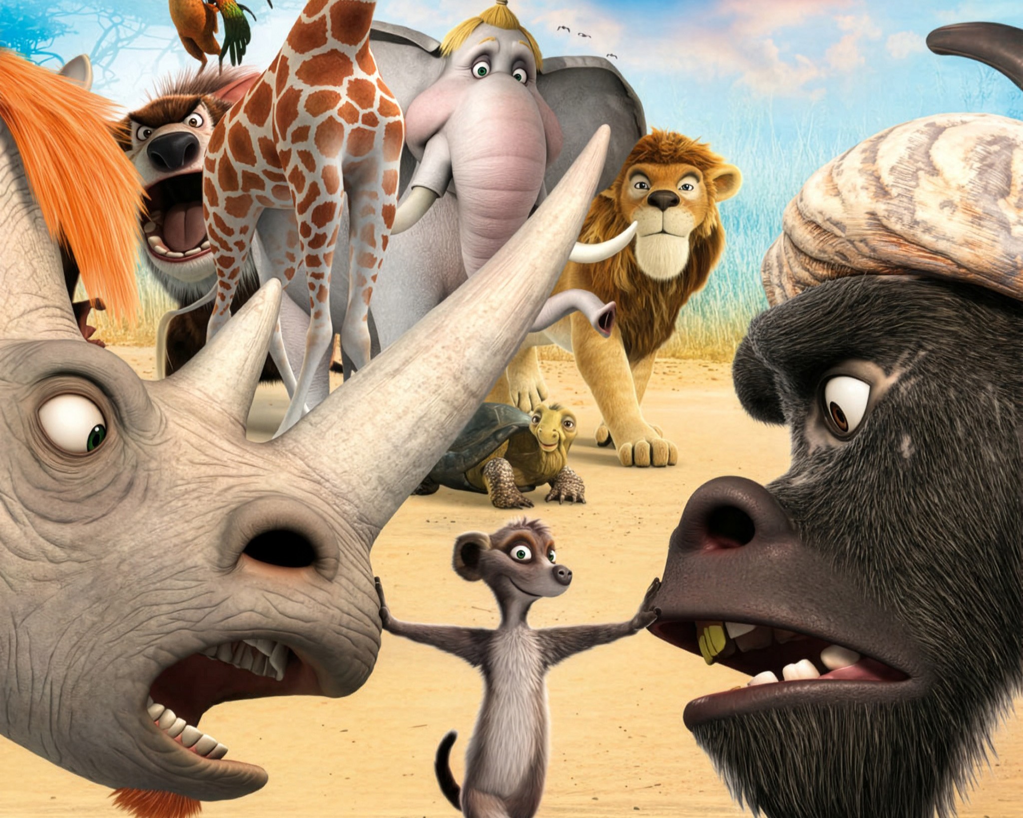 Ausschnitt aus Filmplakat Die Konferenz der Tiere