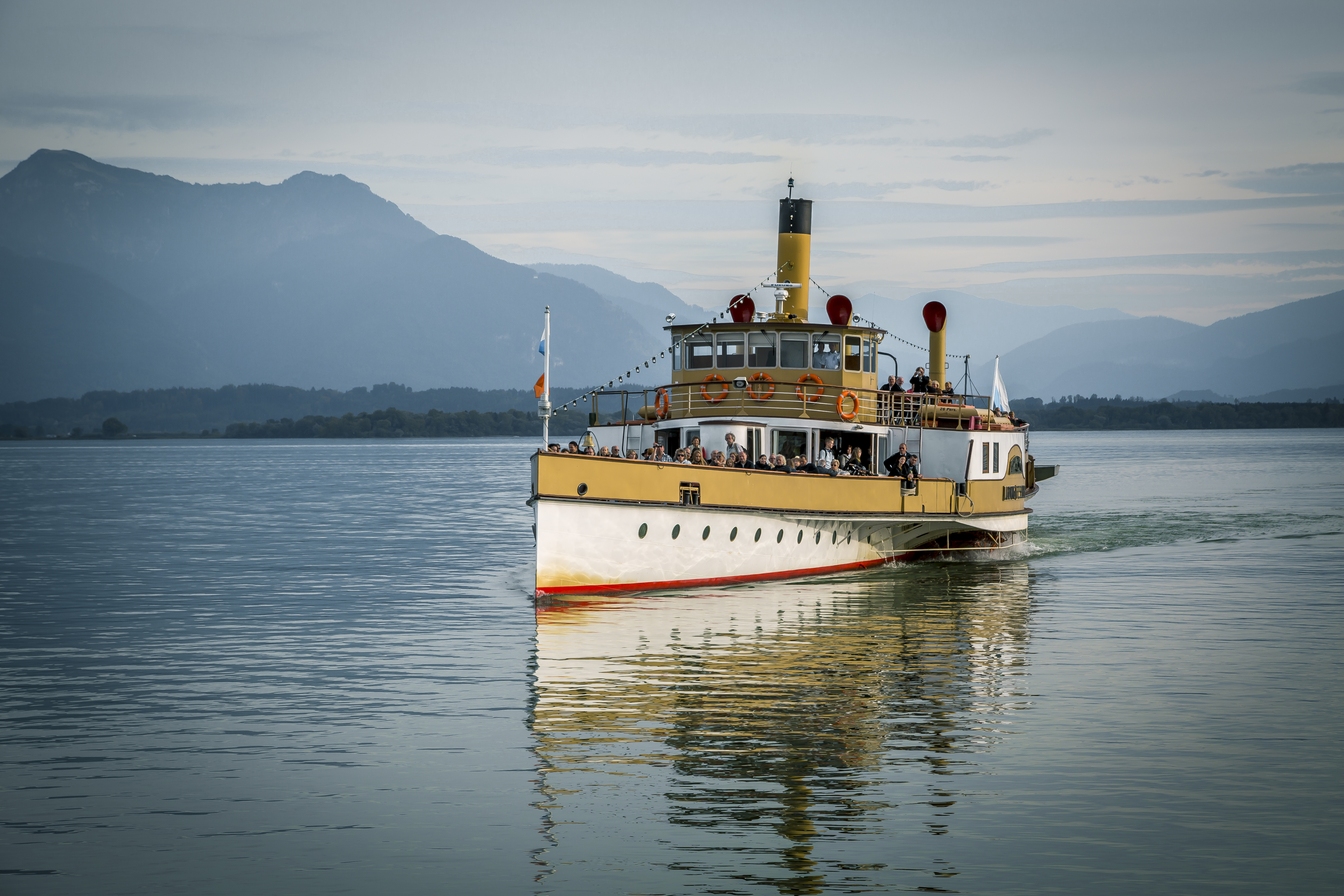 Boat ride on Lake Chiemsee